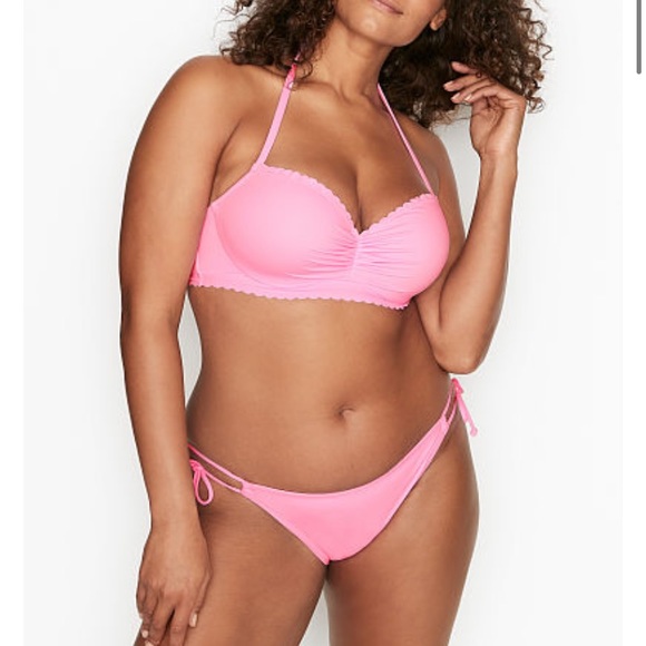 Victoria’s Secret rainbow stripped getaway bikini top 34c - Picture 11 of 16